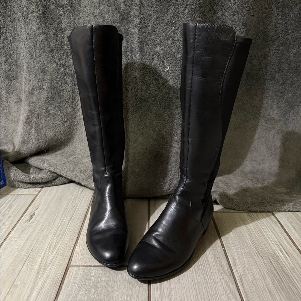 🎀Munro Black Knee High Boots🎀 - Picture 2 of 7